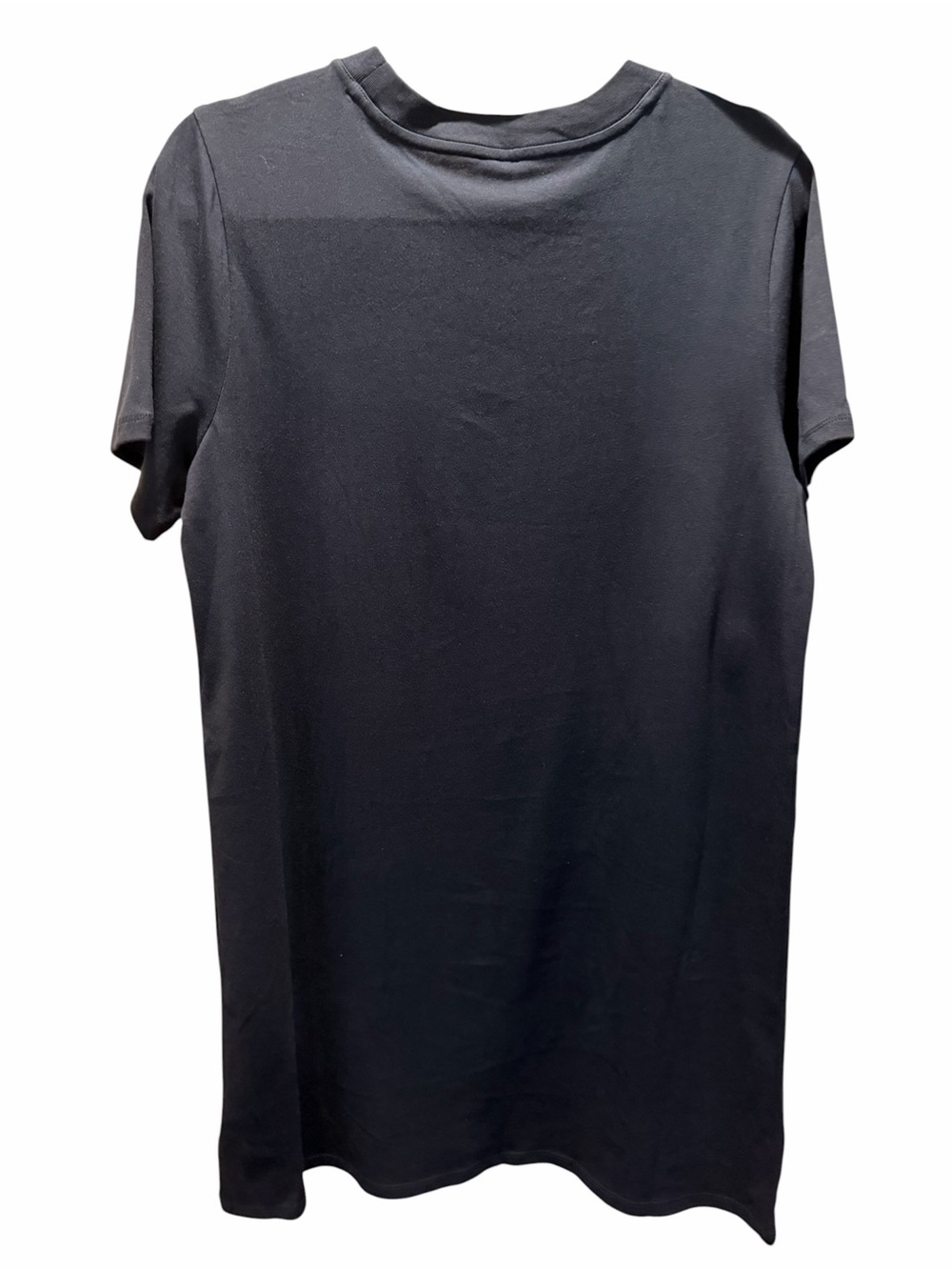 Old Navy Vintage Crew-Neck Mini T-shirt Dress, Short Sleeve, Navy - Picture 3 of 5